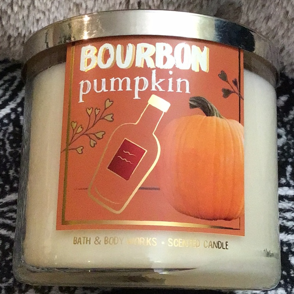 🥃 🎃 New bath and body works bourbon pumpkin candle